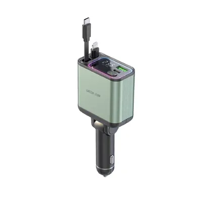 Car Charger Lion Retractable PD 90W