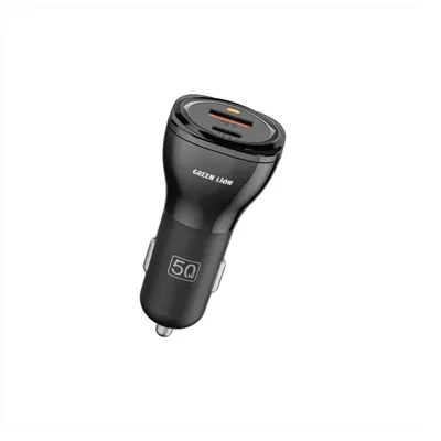 Car charger Green Lion Dual Port USB-A to USB-C 40W