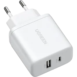 Արագ լիցքավորիչ UGREEN 2-Port 45310 20W