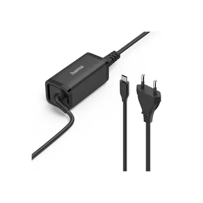 Universal USB-C power supply Hama Universal USB-C Notebook Power Supply Unit GaN Power Del. PD 5-20V 200022 45W