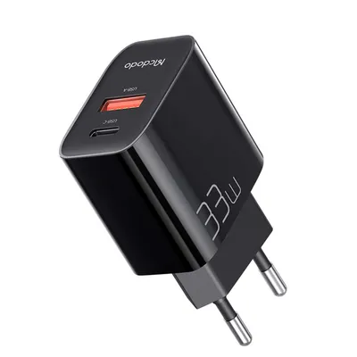 Power adapter MCDODO 1C 1A Digital Display Fast Charger CH-0921 33W