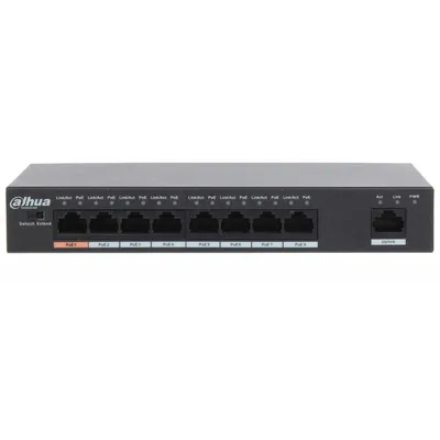 Dahua PFS3009-8ET-96 9 port switch with 8 port POE