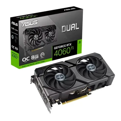 Dual GeForce RTX 4060 Ti EVO GDDR6 OC