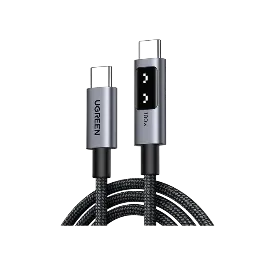 Մալուխ UGREEN USB C-USB C 100W LED Display 35501