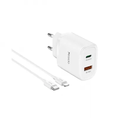 Home charger Yesido YC47 with Type-C Lightning cable