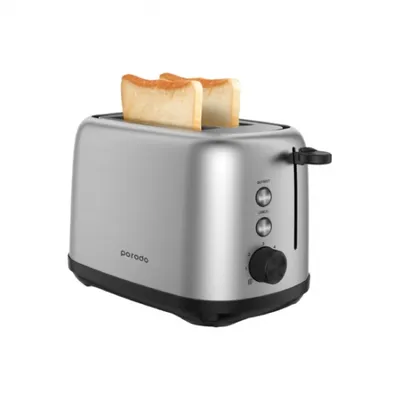 Toaster Porodo LifeStyle Golden with Defrost Function 750W PD-LSTST-BK