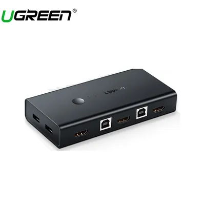UGreen 2 In 1 Out HDMI KVM Switch 50744 HDMI 4port KVM switch 50744