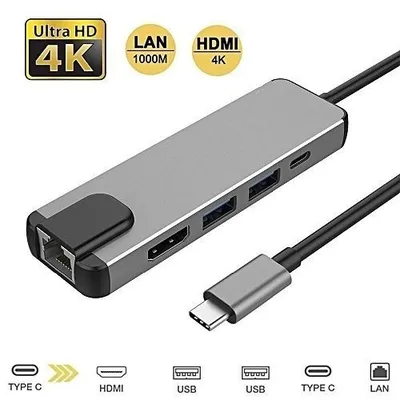 Type-C to HDTV adapter 5 in 1
