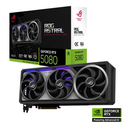 ROG Astral GeForce RTX 5080 GDDR7 OC