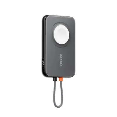 Power bank Porodo 5000mAh Slim PD & Watch Charger 20W