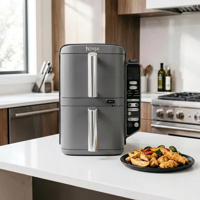 Air fryer Ninja SL451EU Double Stack XL 2-Level Air Fryer with Smart Cook System 9.5L