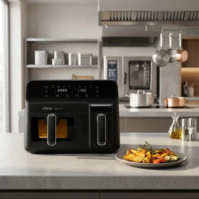 Air fryers UFESA DUAL STORM 5.5L+3.5L