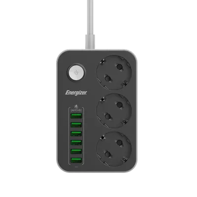 Power strip Energizer EPB2500W01EU
