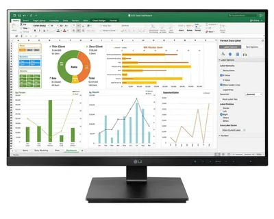 Monitor LG 27BN65YP WLED IPS 27 5mc Full HD with 90° rotation and height-adjustable stand