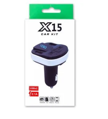 FM modulator and charger x15