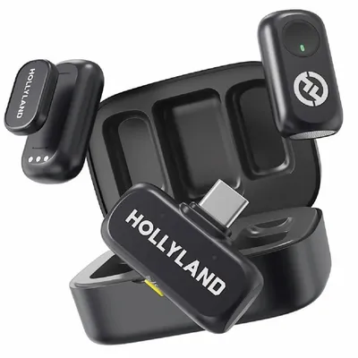 Wireless lavalier microphone Hollyland Lark A1 Lavalier Mini Duo Type-C
