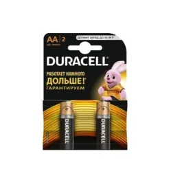 Battery Duracell 2A Kx2 2400mAh