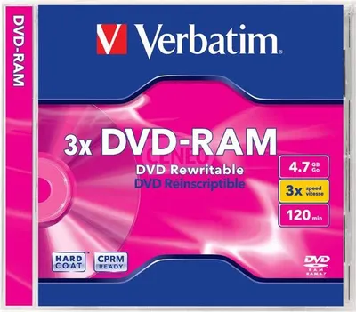 Blank DVD-RAM Verbatim 3x pack