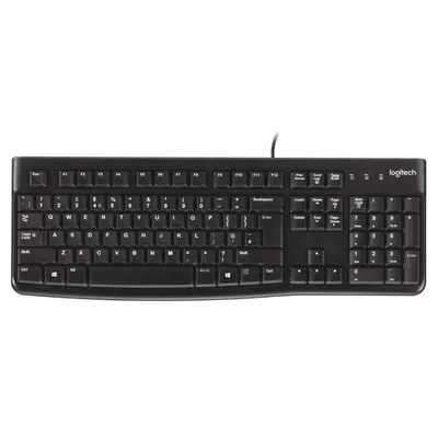 Wired keyboard Logitech K120 Corded Keyboard L920-002506 BLACK/L920-002506