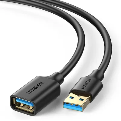 Cable UGREEN US129 USB-A Extension BK 30127
