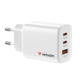 Charging device Verbatim Essentials GaN Wall 3-Port EU Plug 65W