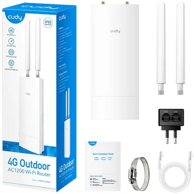Dual Band Dual Access WiFi router Cudy LT500 Outdoor 867 300Mbps