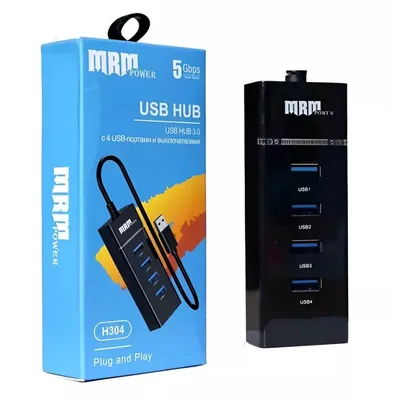 USB hub MRM H304 4 port USB 3.0