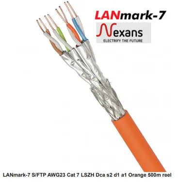 Nexans CAT7 STP FTP cables CAT7 network S FTP cable 500m