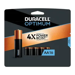 Batteries Duracell 2A OPTIMUM K+6 x16