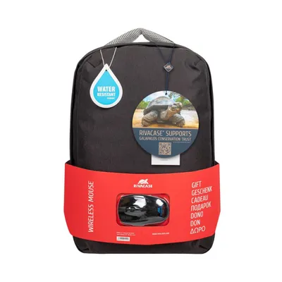 Rivacase 7563 Anti-Theft Backpack 15 Wireless Mouse