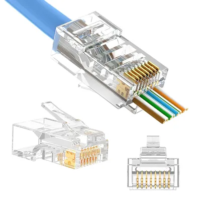Pack of 5e network RJ45 connectors