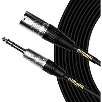 XLR male to TRS male patch cable Mogami CorePlus