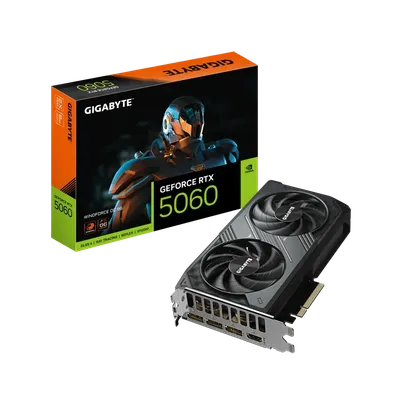 Graphics card Gigabyte GeForce RTX 5060 WINDFORCE GDDR7 OC