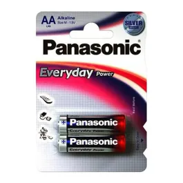 Battery Panasonic LR6REE 2BR 24705 3003 AAx2 Everyday