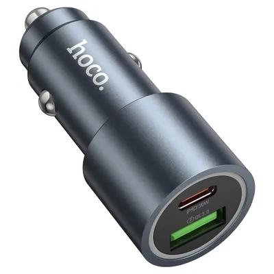 Car charger Hoco Type-c & Usv Z60