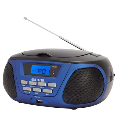 AIWA CD MP3 Boombox BBTU-300BL