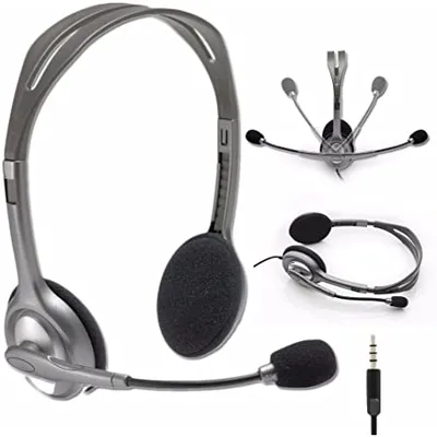 Stereo headset Logitech H111 One Plug