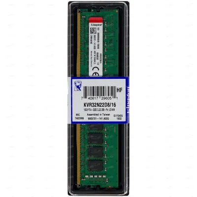 DDR4 KVR32N22D8 16 3200MHz 1.2v