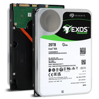 Exos X20 Enterprise hard drive Seagate ST20000NM007D