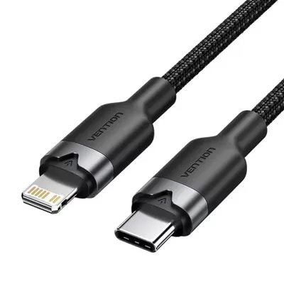 Vention USB 2.0 Type-C Male to Lightning Male 3A Cable LALBF