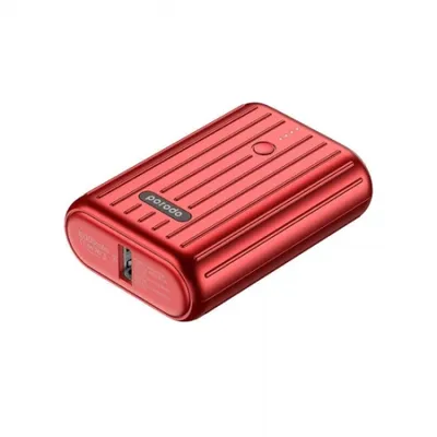 Porodo power bank 10000 mAh PD 18W PD-PBFCH001-RD