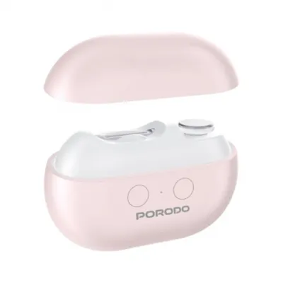 Electric nail clipper Porodo Electric Nail Clipper With Small Brush & Charging Cable