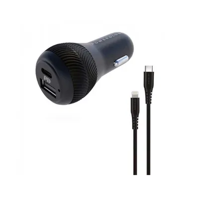 Car Charger Powerology Dual Output 32W