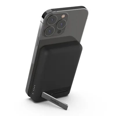 Power bank Belkin 5K Magnetic Wireless Power Bank Kick Stand BPD004BTBK