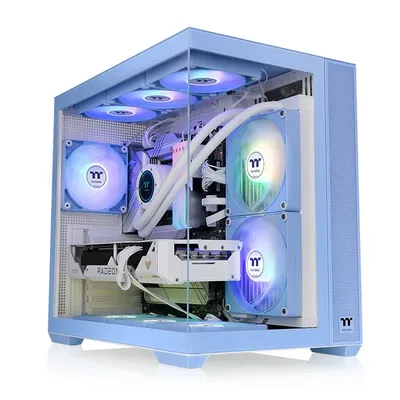 Case Thermaltake View 380 TG ARGB Hydrangea