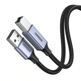 Cable UGREEN USB-A to USB-B Male Alu Case Braided 90560