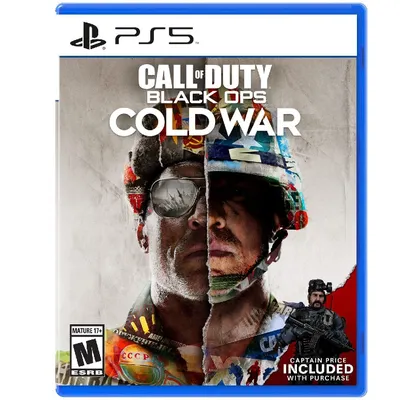 PS5 disc game Call of Duty Cold War