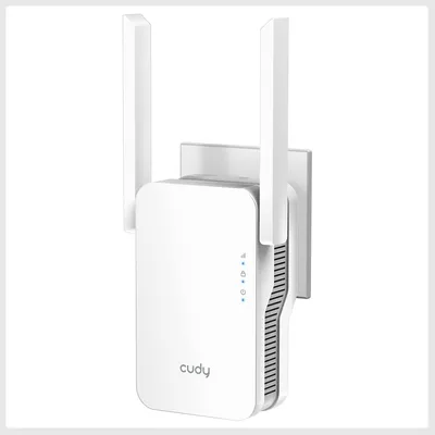 WiFi 6 AX1800 plug-in WiFi range extender Cudy RE1800 AX1800 2.4 5GHz