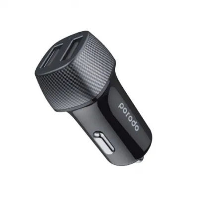 Charger Porodo Dual Port 3.4A with Micro USB cable