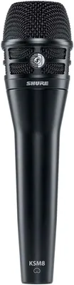 SHURE KSM8 B Dualdyne Dynamic Handheld Wired Microphone